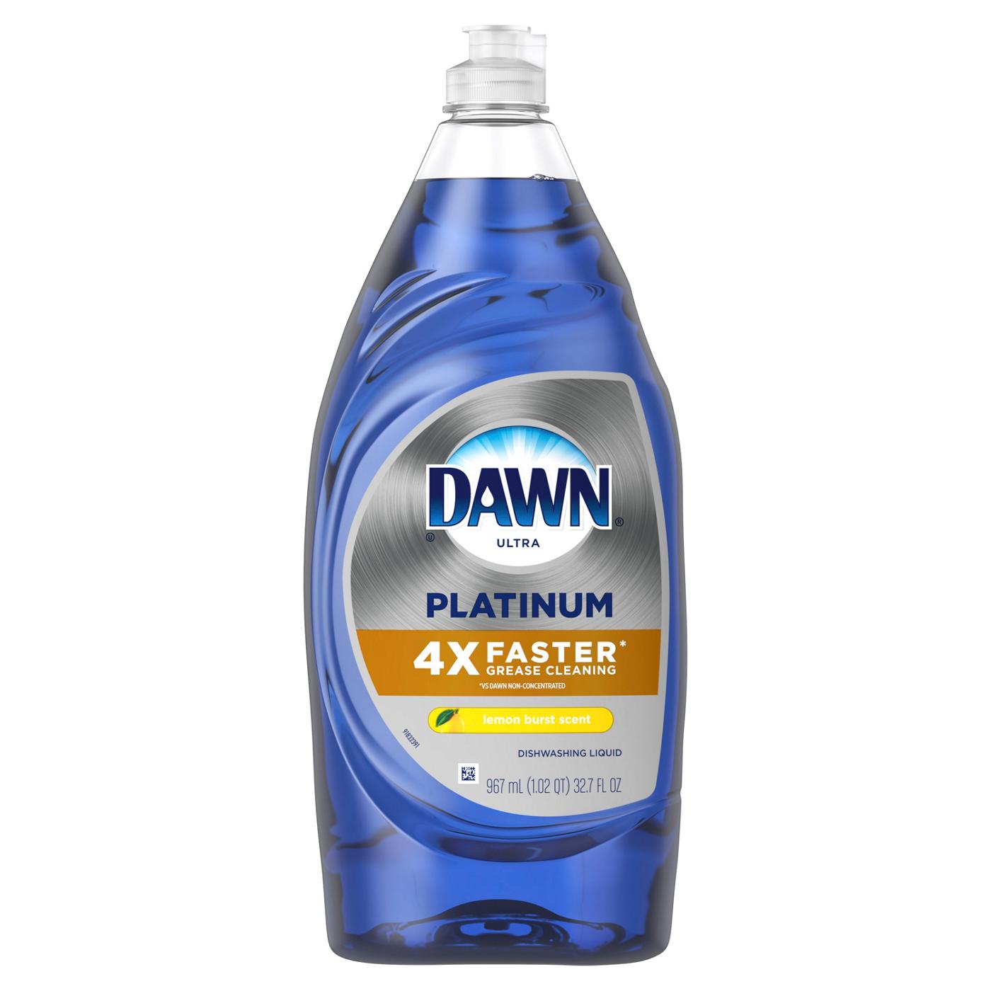 Dawn Ultra Platinum Lemon Burst Scent Liquid Dish Soap; image 1 of 2