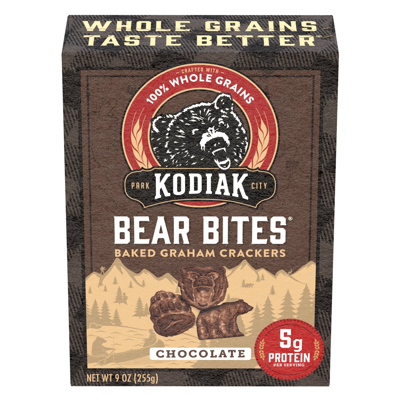 Kodiak Cakes Bear Bites Chocolate Frontier Graham Crackers Shop
