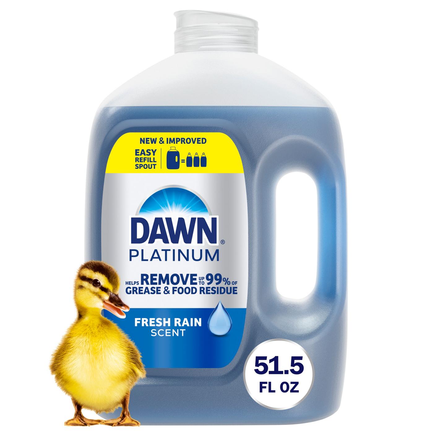 Dawn Ultra Platinum Liquid Dish Soap - Refreshing Rain Scent ; image 1 of 7