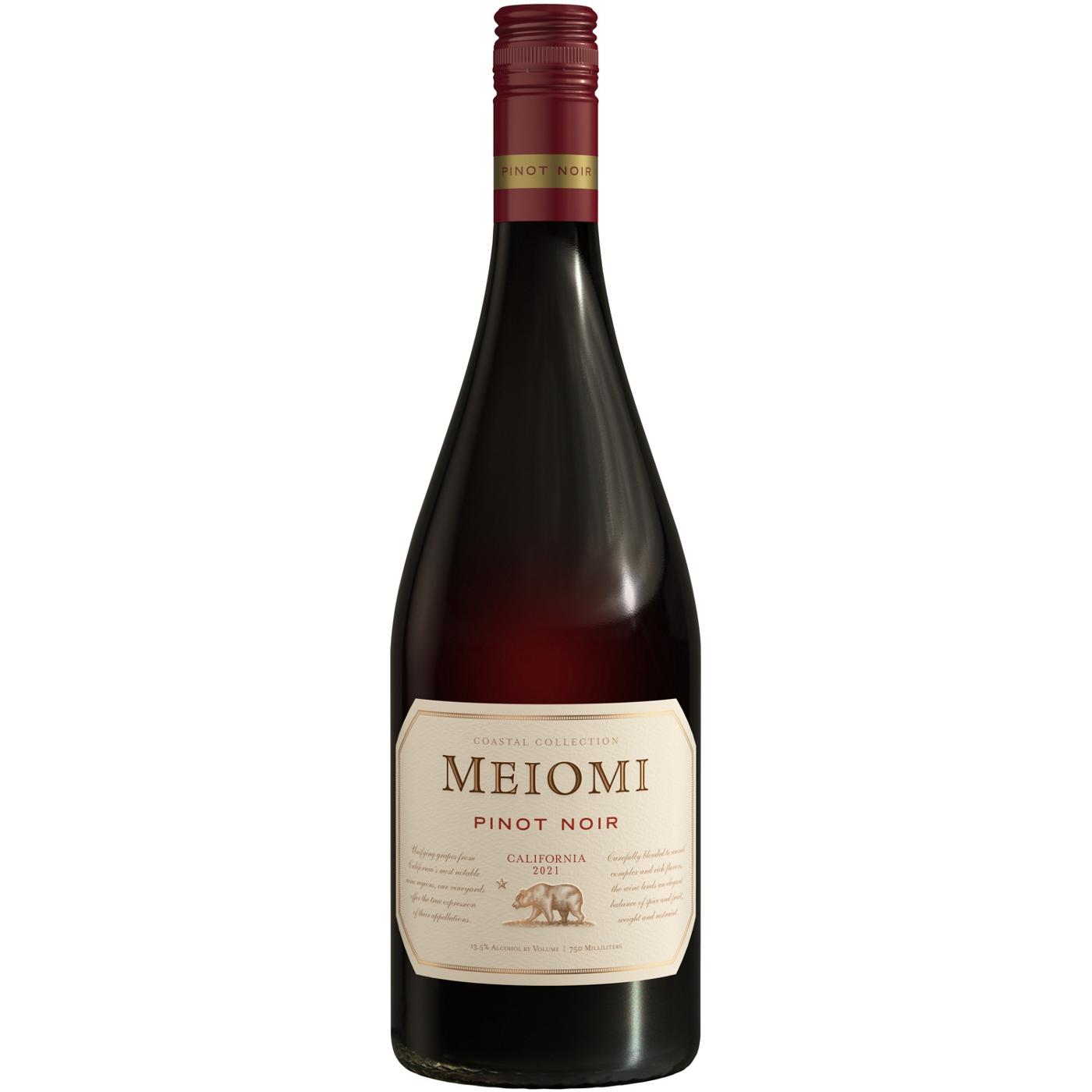Meiomi Pinot Noir Coastal Collection Red Wine 750 mL Bottle; image 1 of 10