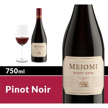 Meiomi Coastal Collection Pinot Noir California Red Wine, 750 mL