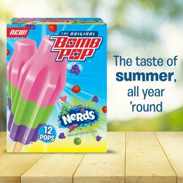 Bomb Pop Nerds Ice Pops