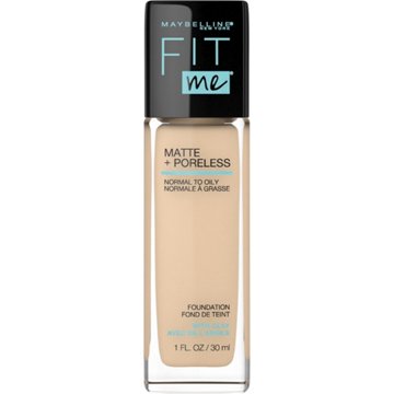 Maybelline Fit Me Matte + Poreless Liquid Foundation - Light Beige