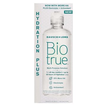 Bausch & Lomb Biotrue Hydration Plus Multi-Purpose Solution, 10 oz