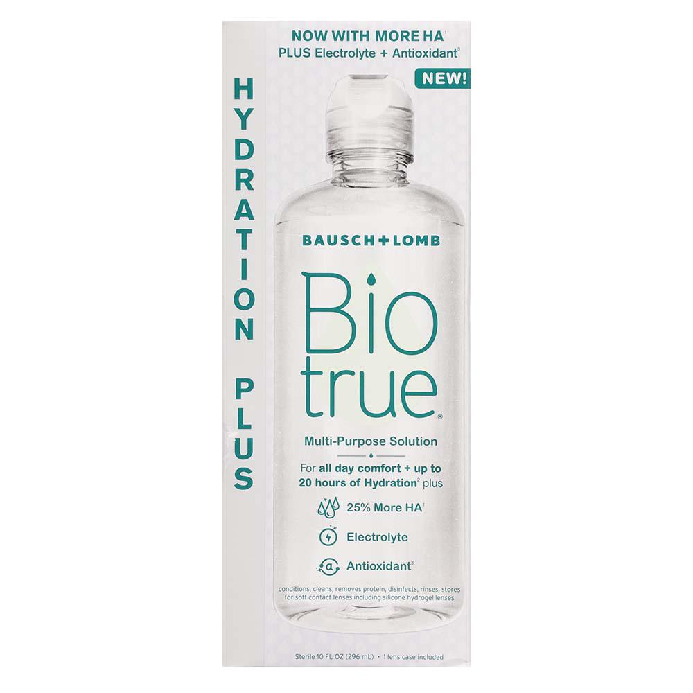 operatie Wrok Christchurch Bausch & Lomb Biotrue Hydration Plus Contact Lens Solution, Multi-Purpose  Solution for Soft Contact Lenses, Lens Case Included - Shop Contact Lens  Solution & Cases at H-E-B