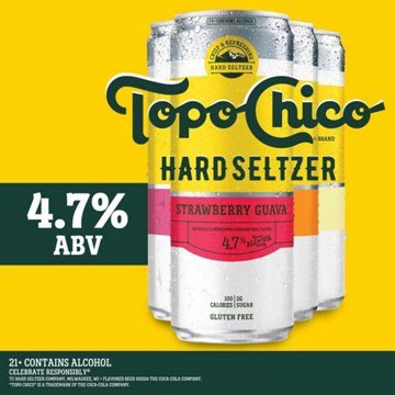 Topo Chico Hard Seltzer Variety 24 pk Cans, 12 oz