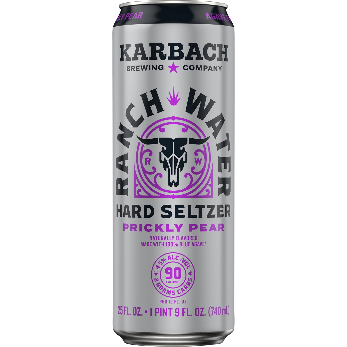 Karbach Ranch Water Prickly Pear Hard Seltzer; image 1 of 2