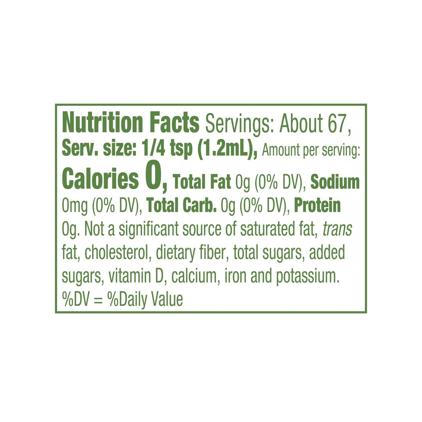 Truvia Vanilla Zero Sugar Liquid Stevia Sweetener; image 2 of 3