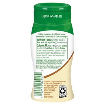 Truvia Vanilla Zero Sugar Liquid Stevia Sweetener, 2.7 oz