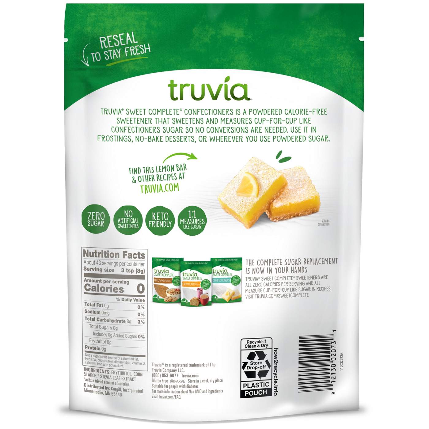 Truvia Confectioners Calorie-Free Stevia Leaf Sweetener; image 4 of 5