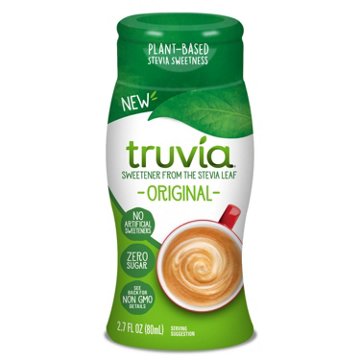Truvia Original Zero Sugar Liquid Stevia Sweetener, 2.7 oz