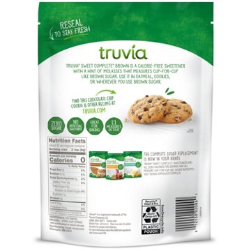 Truvia Sweet Complete Brown Calorie-Free Sweetener with Stevia Leaf Extract, 14 oz