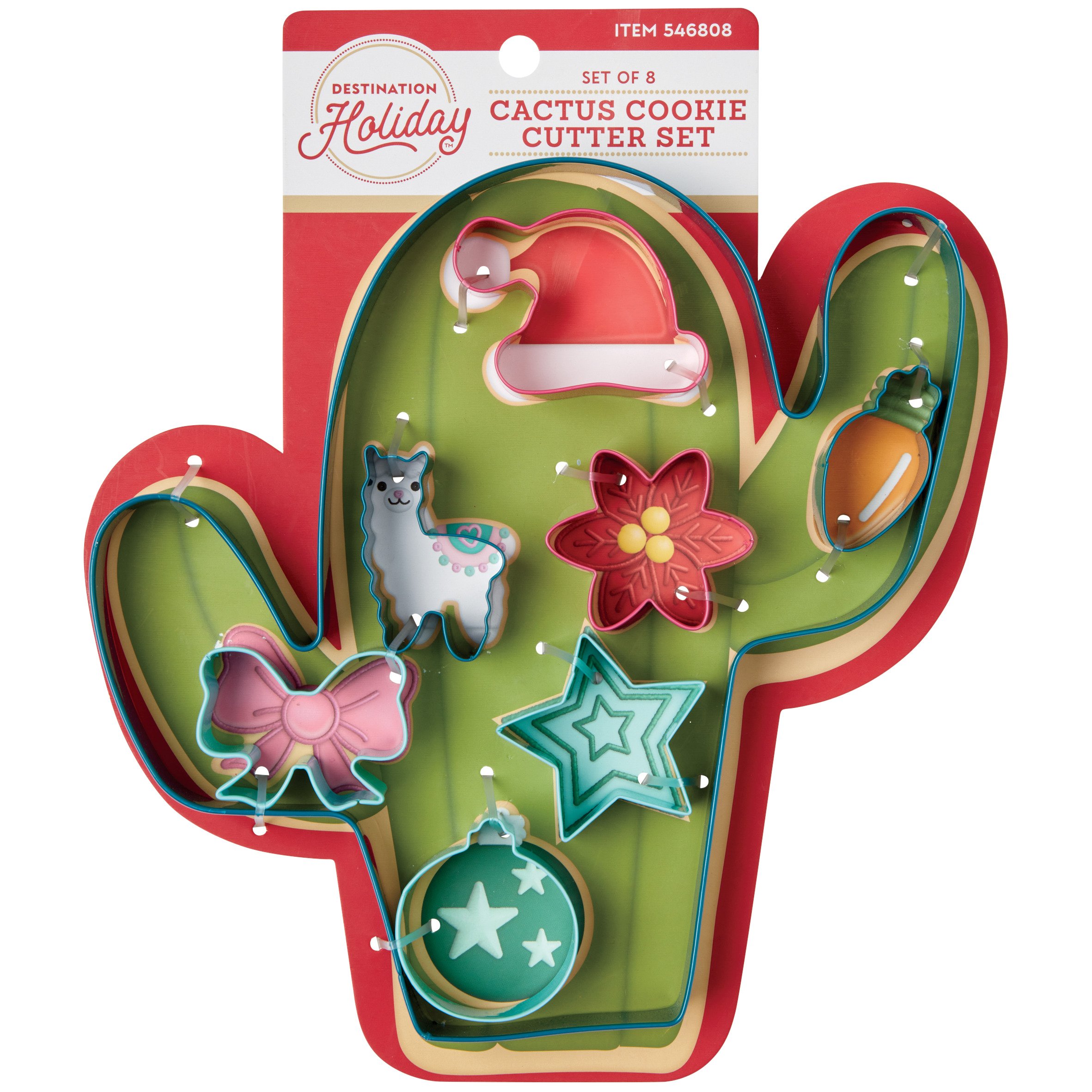 Destination Holiday Cactus Cookie Cutter Set Shop Baking Tools at HEB
