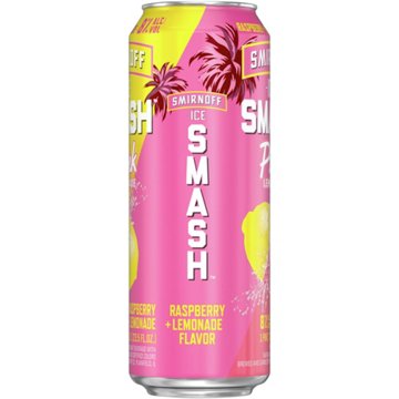 Smirnoff Ice Smash Pink Lemonade, 23.5 fl oz