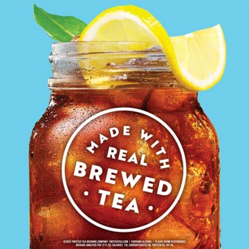 Twisted Tea Light Hard Iced Tea 12 pk Cans, 12 oz
