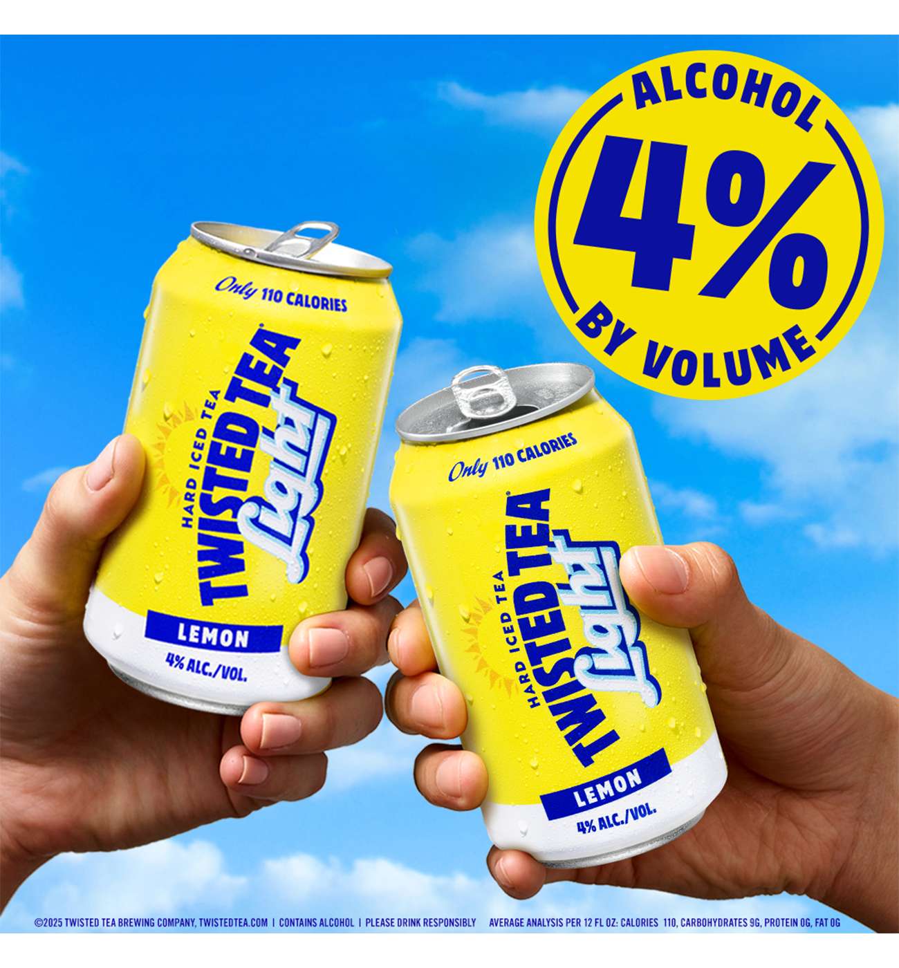 Twisted Tea Light Hard Iced Tea 12 pk Cans; image 5 of 5