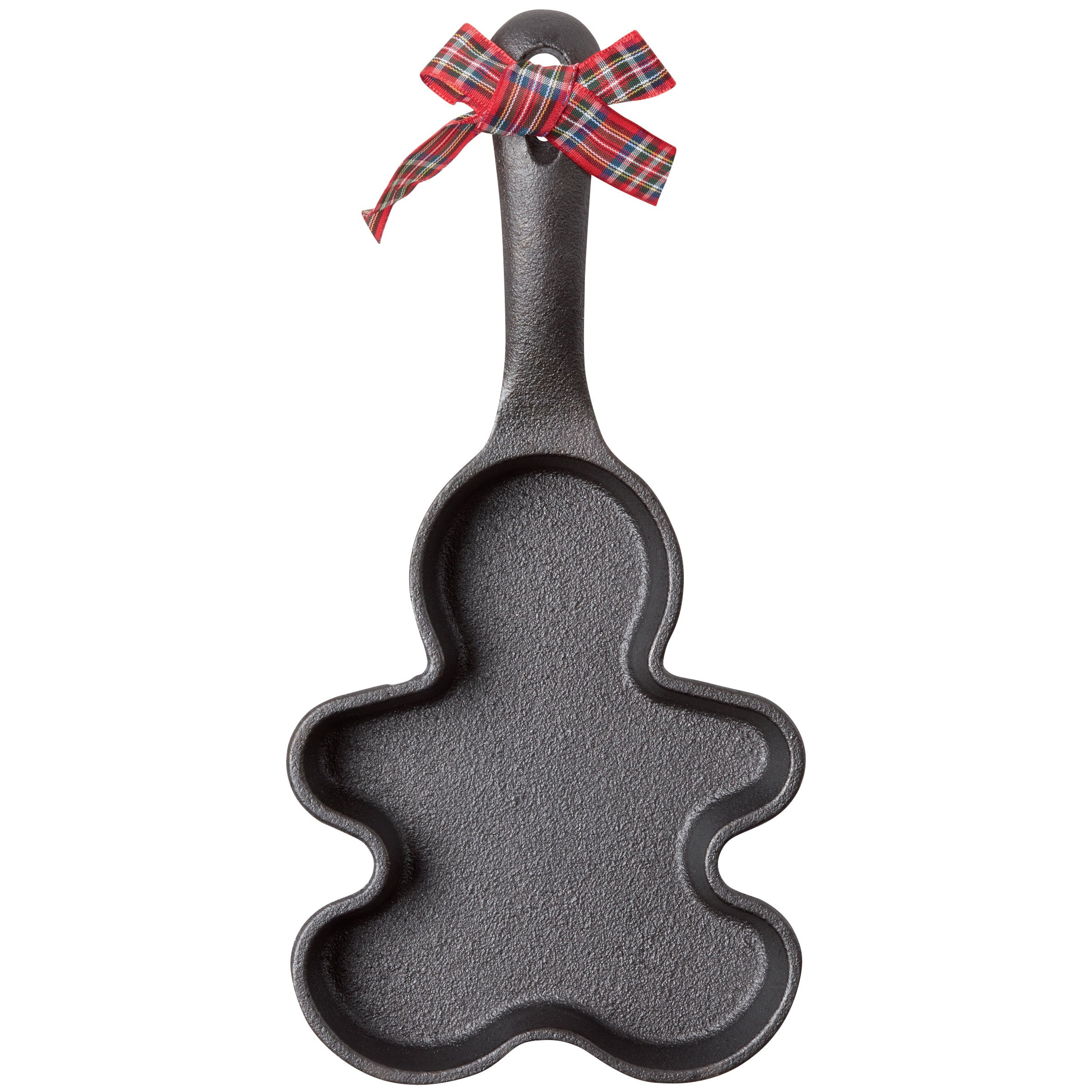 Destination Holiday Gingerbread ManShaped Mini Cast Iron Skillet