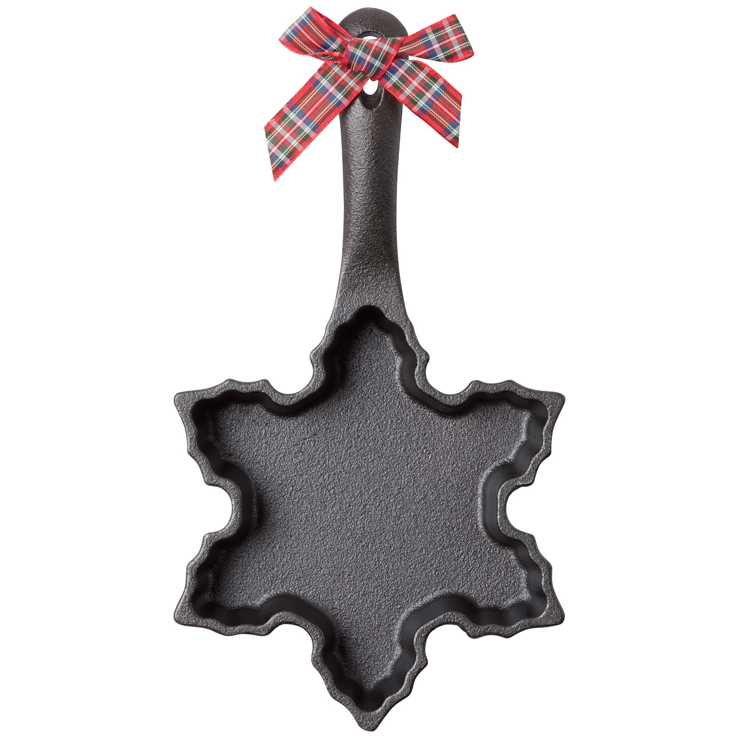 Lodge 3.5-Inch Mini Cast Iron Holiday Skillet, Snowflake Imprint 