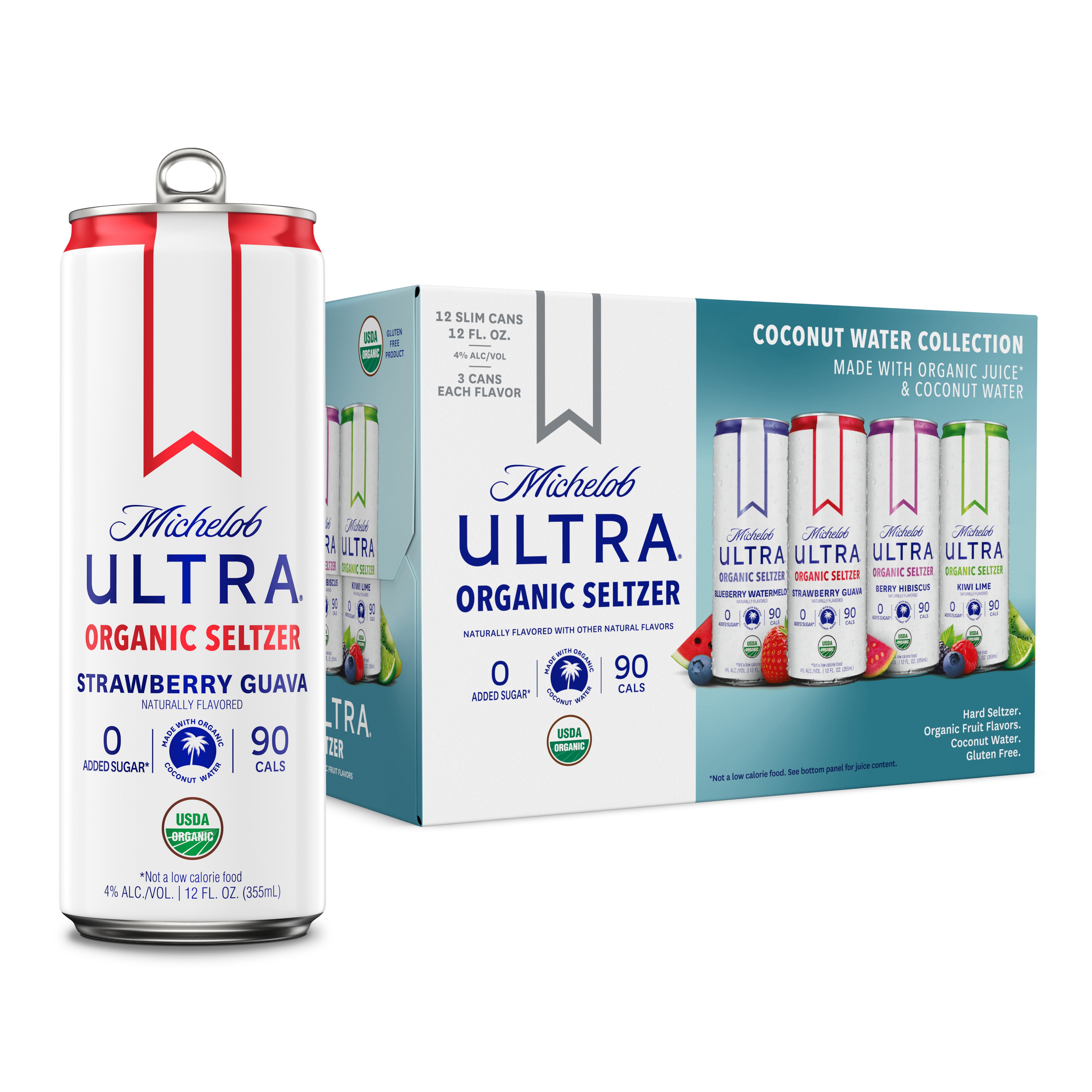 Michelob ULTRA Hard Seltzer Coconut Water Collection, 12 pack Shop Malt beverages & coolers at