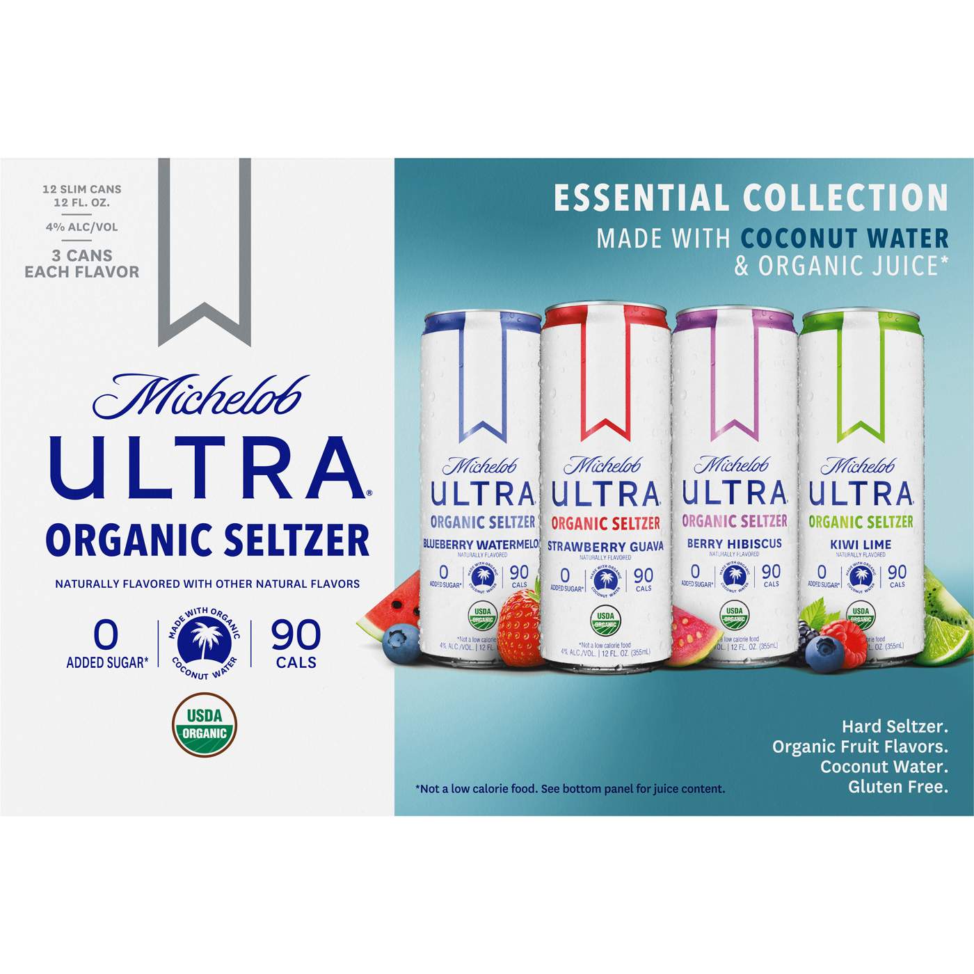 Michelob ULTRA Hard Seltzer Coconut Water Collection, 12 pack; image 2 of 2