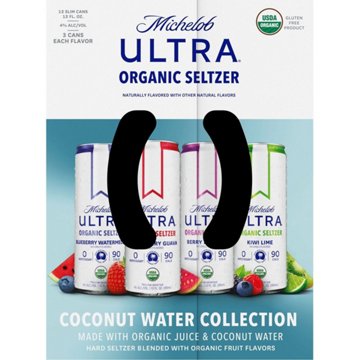 Michelob ULTRA Hard Seltzer Coconut Water 12 pk Cans, 12 oz