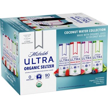 Michelob ULTRA Hard Seltzer Coconut Water 12 pk Cans, 12 oz