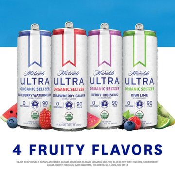 Michelob ULTRA Hard Seltzer Coconut Water 12 pk Cans, 12 oz