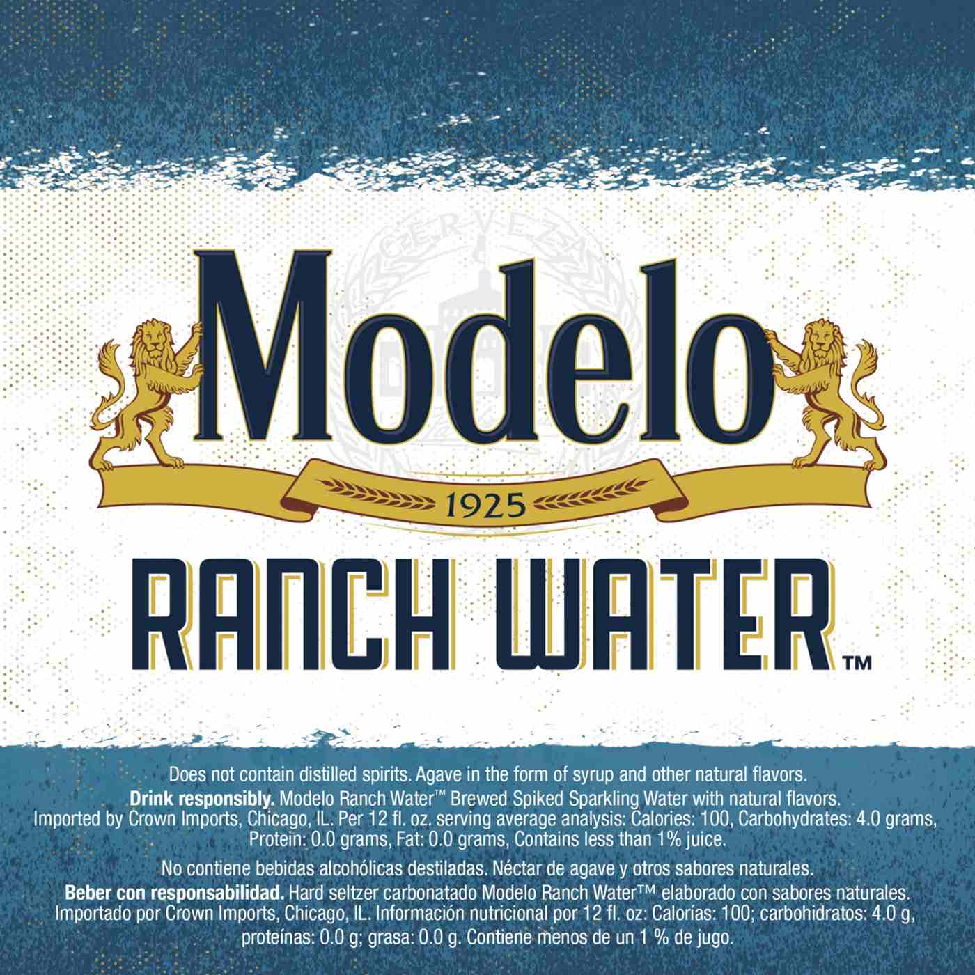 Modelo Ranch Water Spiked Sparkling Water 12 oz Cans, 6 pk; image 3 of 8