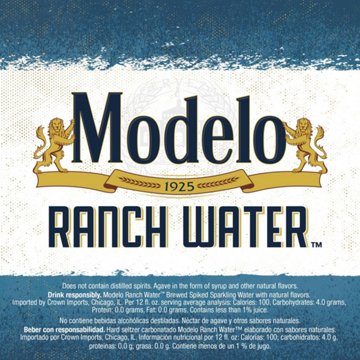 Modelo Ranch Water Spiked Sparkling Water, 12 oz, 6 pk