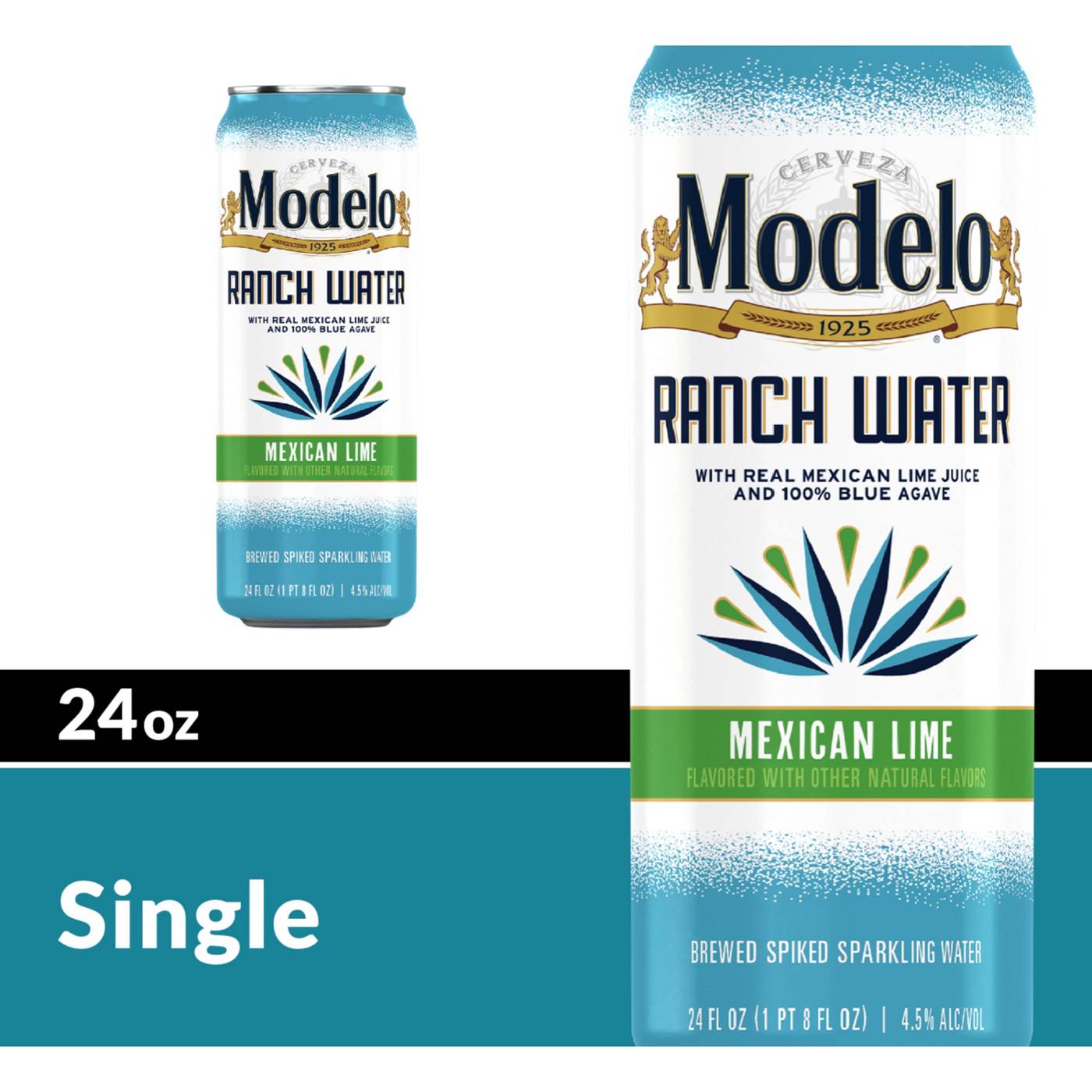 Modelo Ranch Water Spiked Sparkling Water 24 oz Can; image 8 of 8