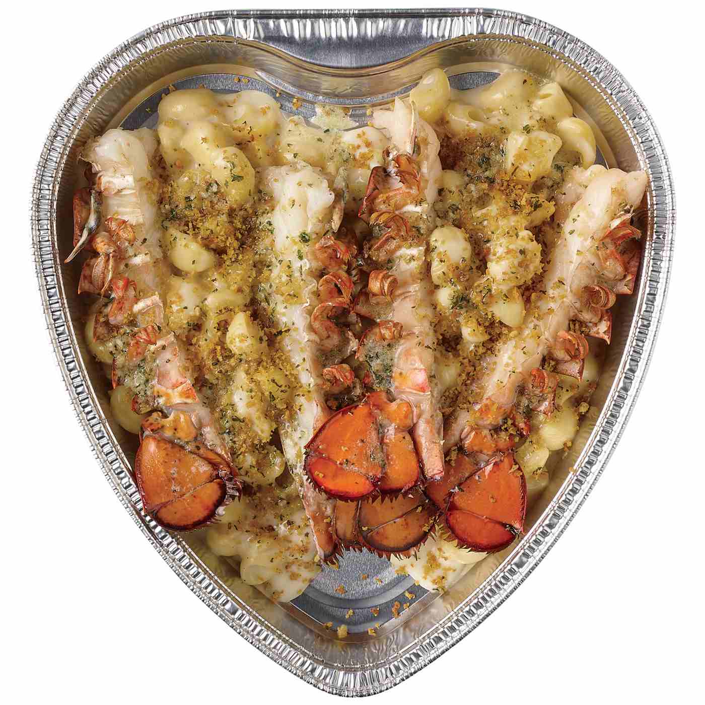 Meal Simple by HEB Stuffed Lobster Tails with White Cheddar Macaroni & Cheese Dinner for Two