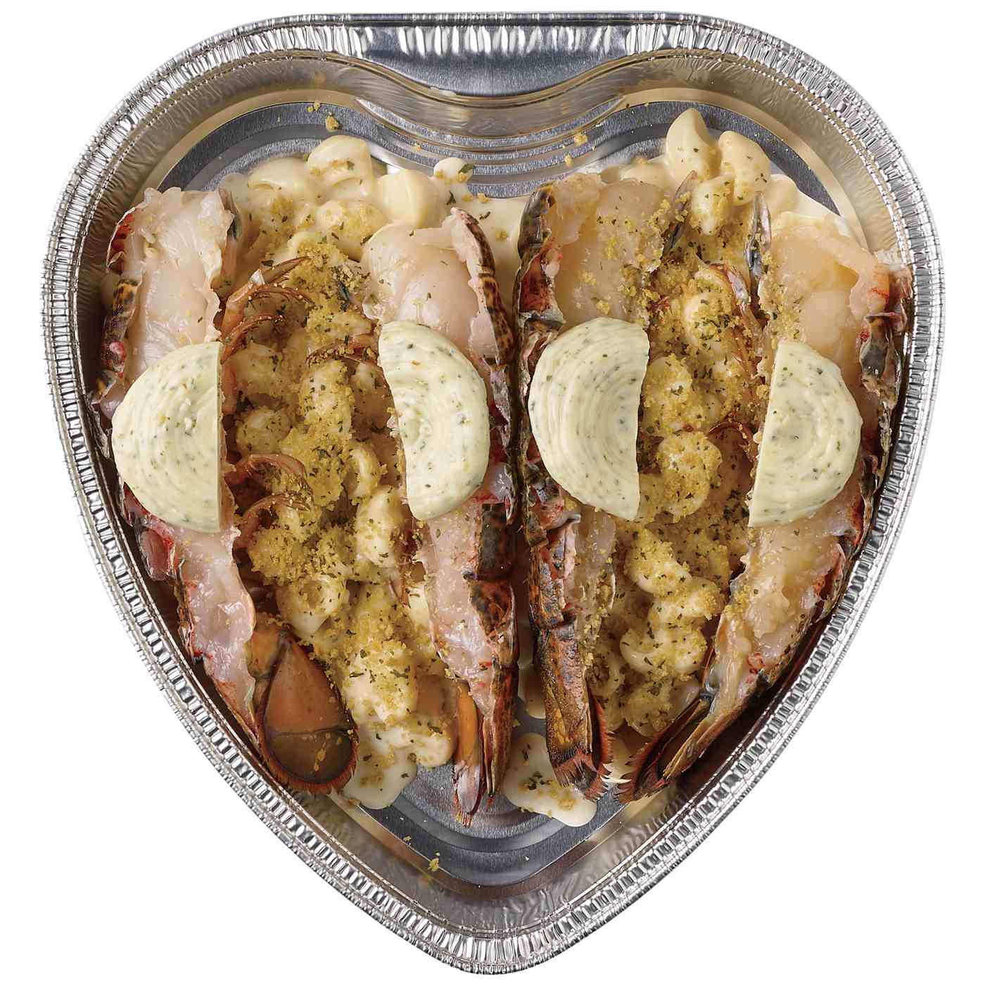 Meal Simple by HEB Stuffed Lobster Tails with White Cheddar Macaroni