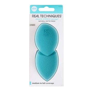 Real Techniques Miracle Airblend Makeup Sponges, 2 ct