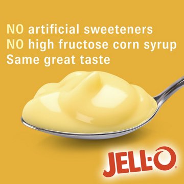 Jell-O Banana Cream Instant Pudding & Pie Filling Mix, 5.1 oz