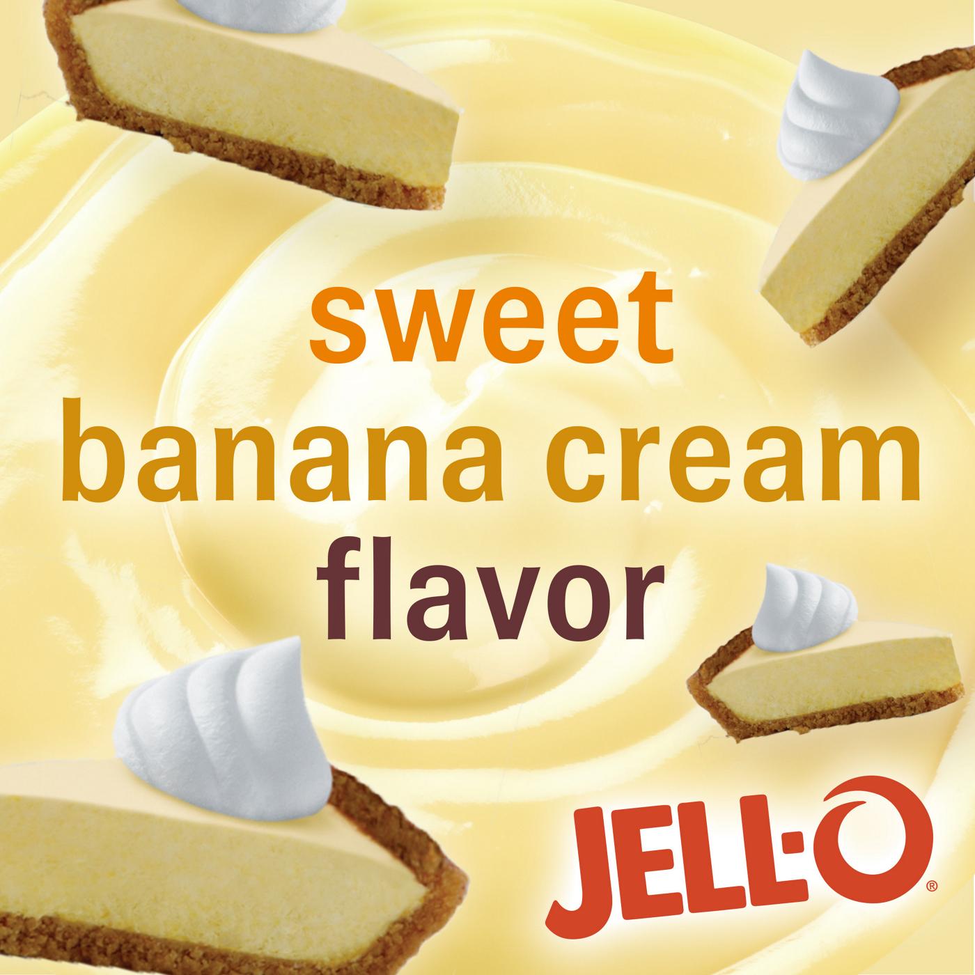 Jell-O Banana Cream Instant Pudding & Pie Filling Mix; image 5 of 5