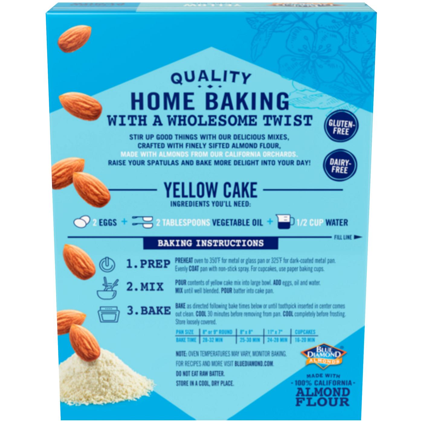 Blue Diamond Almond Flour Yellow Cake Mix; image 4 of 4