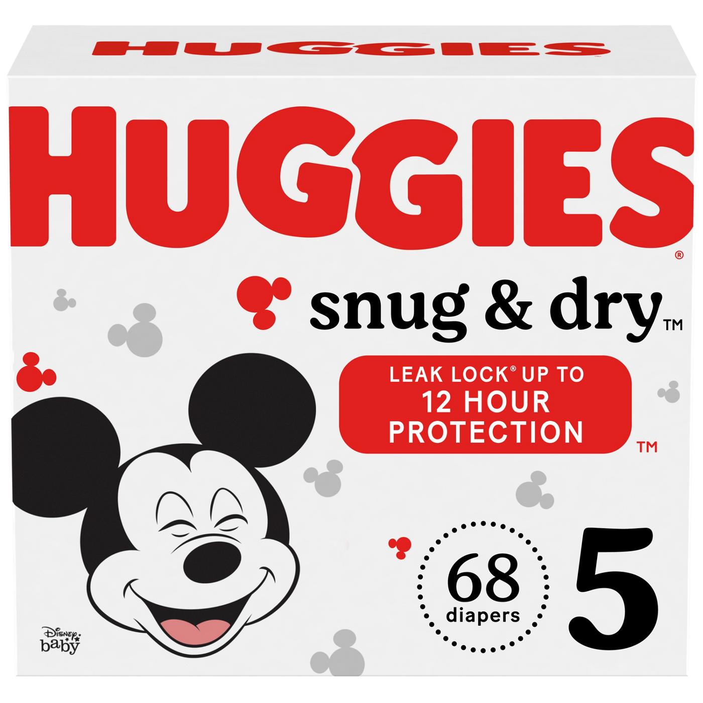 Huggies Snug & Dry Baby Diapers - Size 5; image 1 of 4