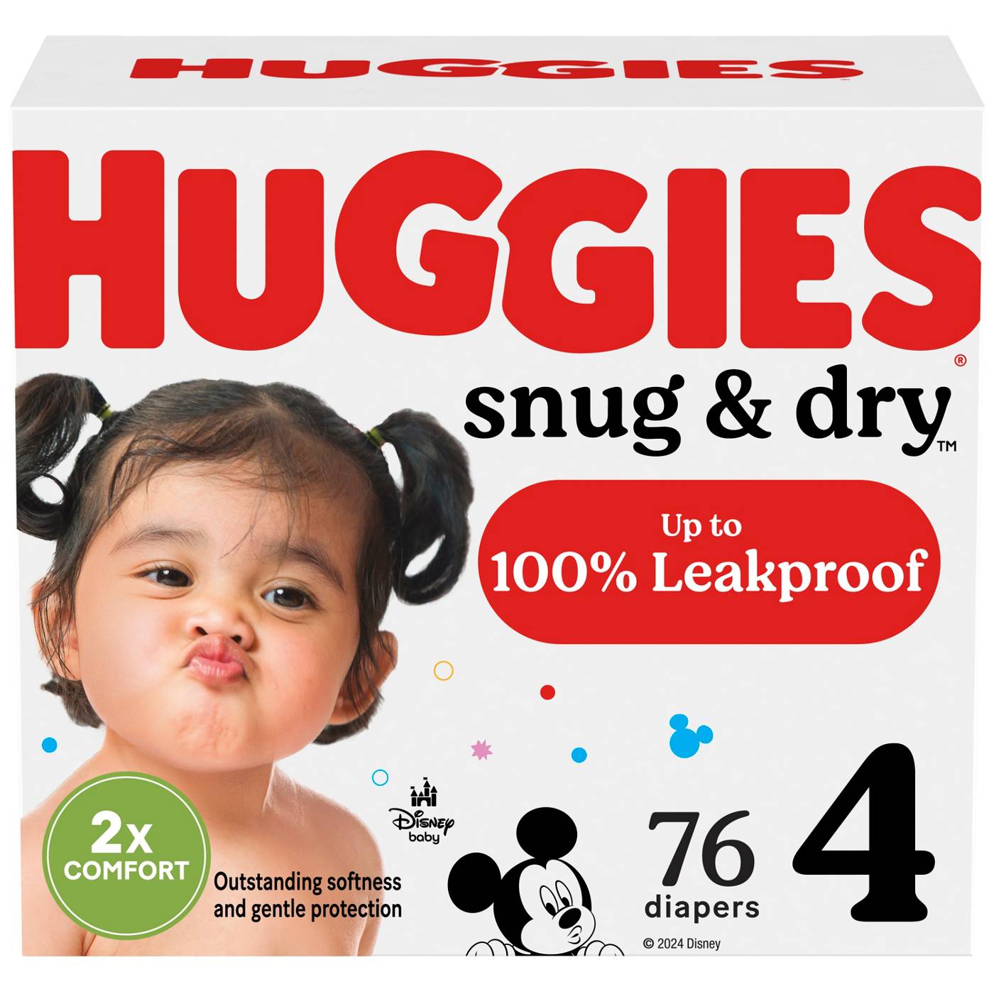 Huggies Snug & Dry Baby Diapers - Size 4; image 1 of 9