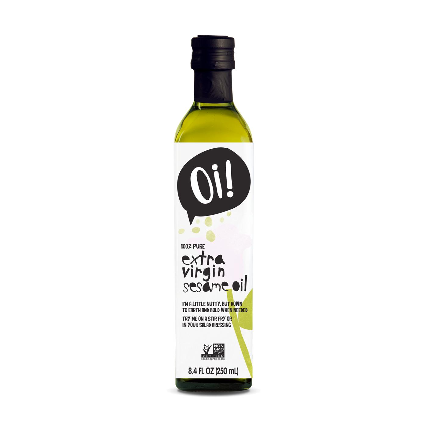 Oi! 100% Pure Extra Virgin Sesame Oil; image 1 of 4