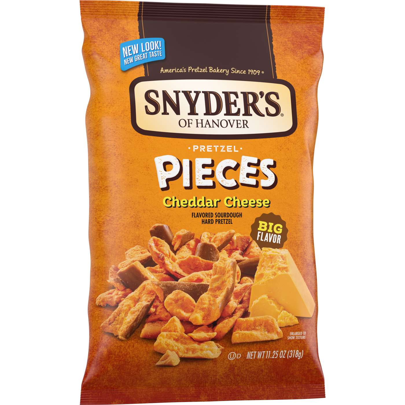 Snyder's of Hanover Cheddar Cheese Pretzel Pieces; image 2 of 11