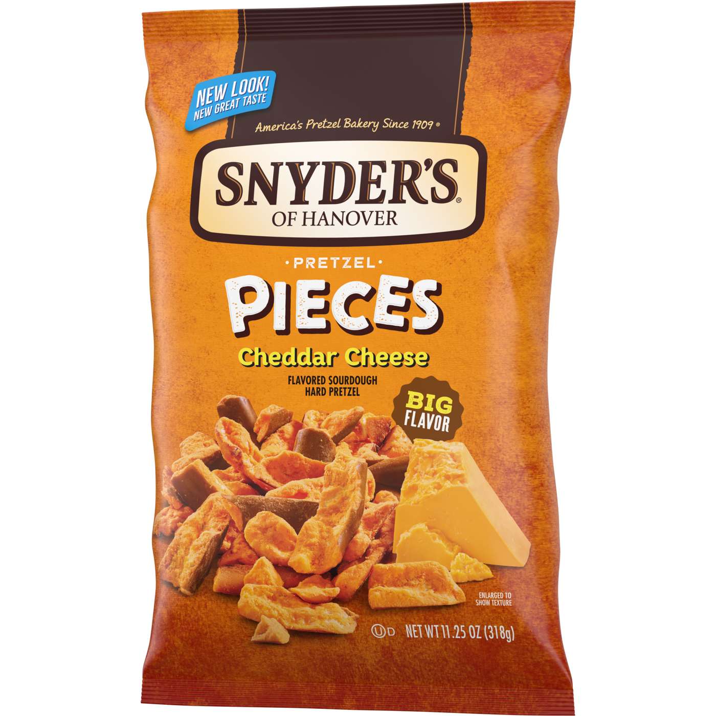 Snyder's of Hanover Cheddar Cheese Pretzel Pieces; image 7 of 11