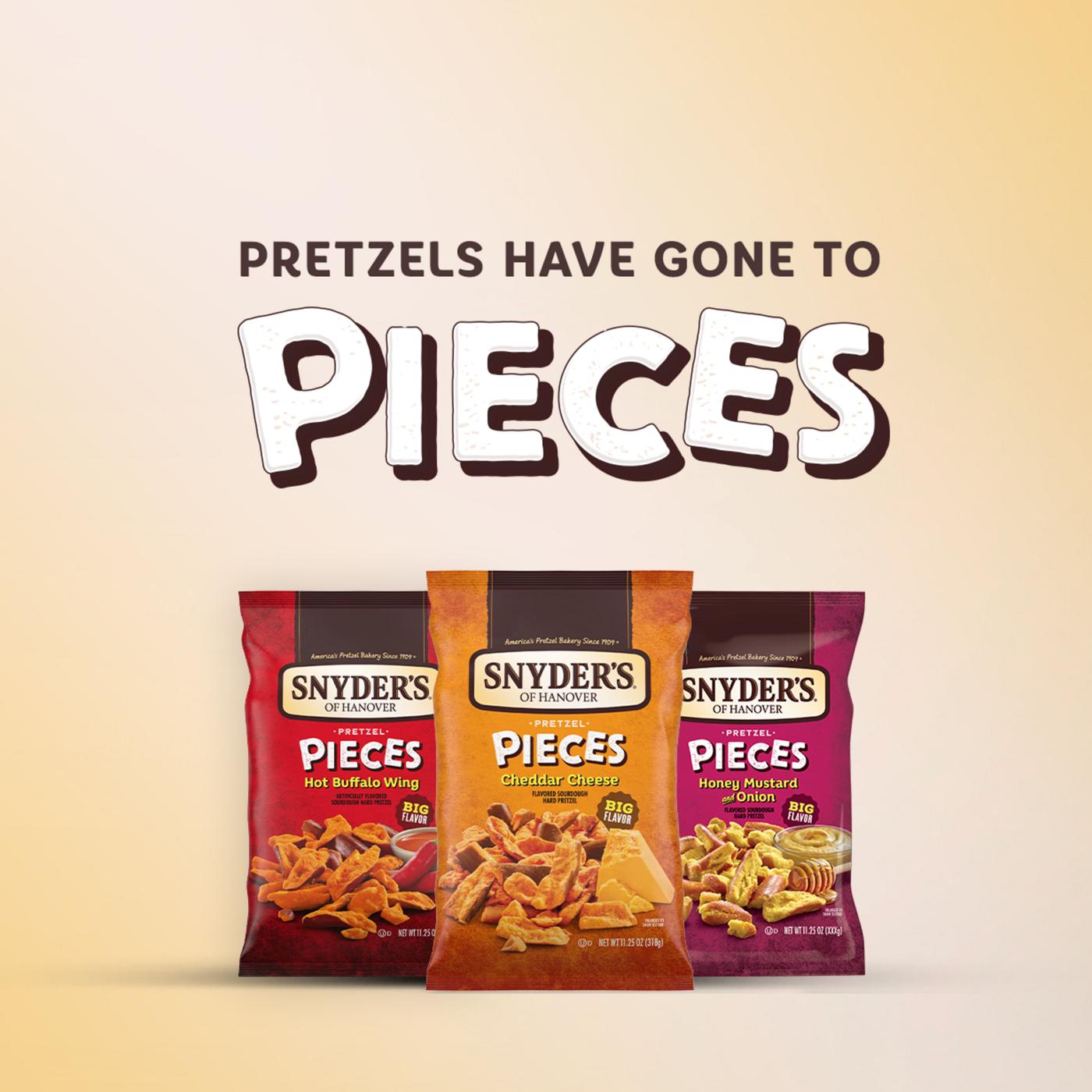 Snyder's of Hanover Cheddar Cheese Pretzel Pieces; image 11 of 11