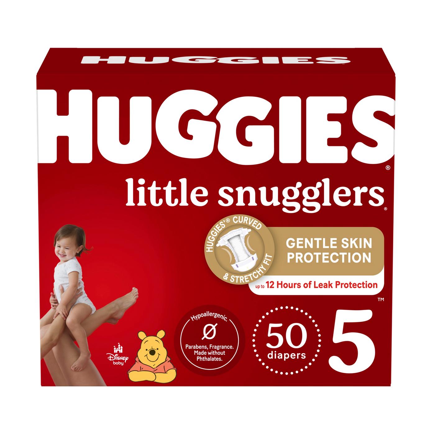 Huggies Little Snugglers Baby Diapers - Size 5; image 1 of 7