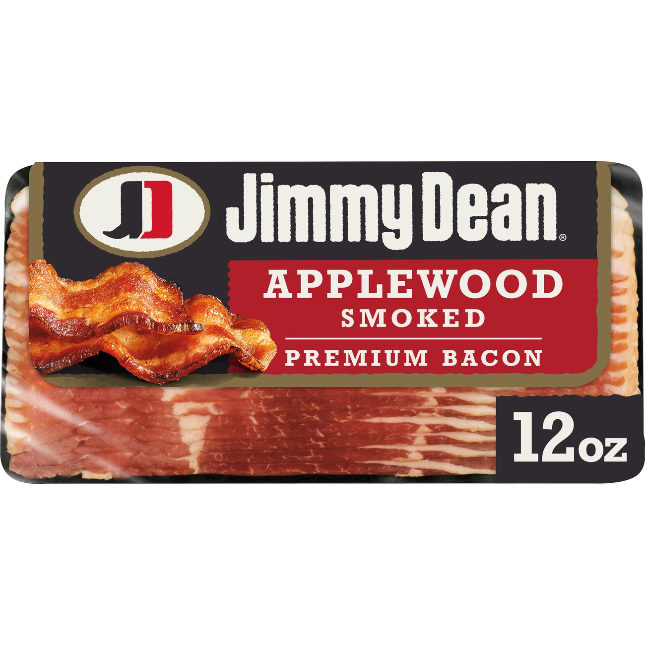Jimmy Dean Premium Bacon Applewood Smoked Shop Meat at HEB