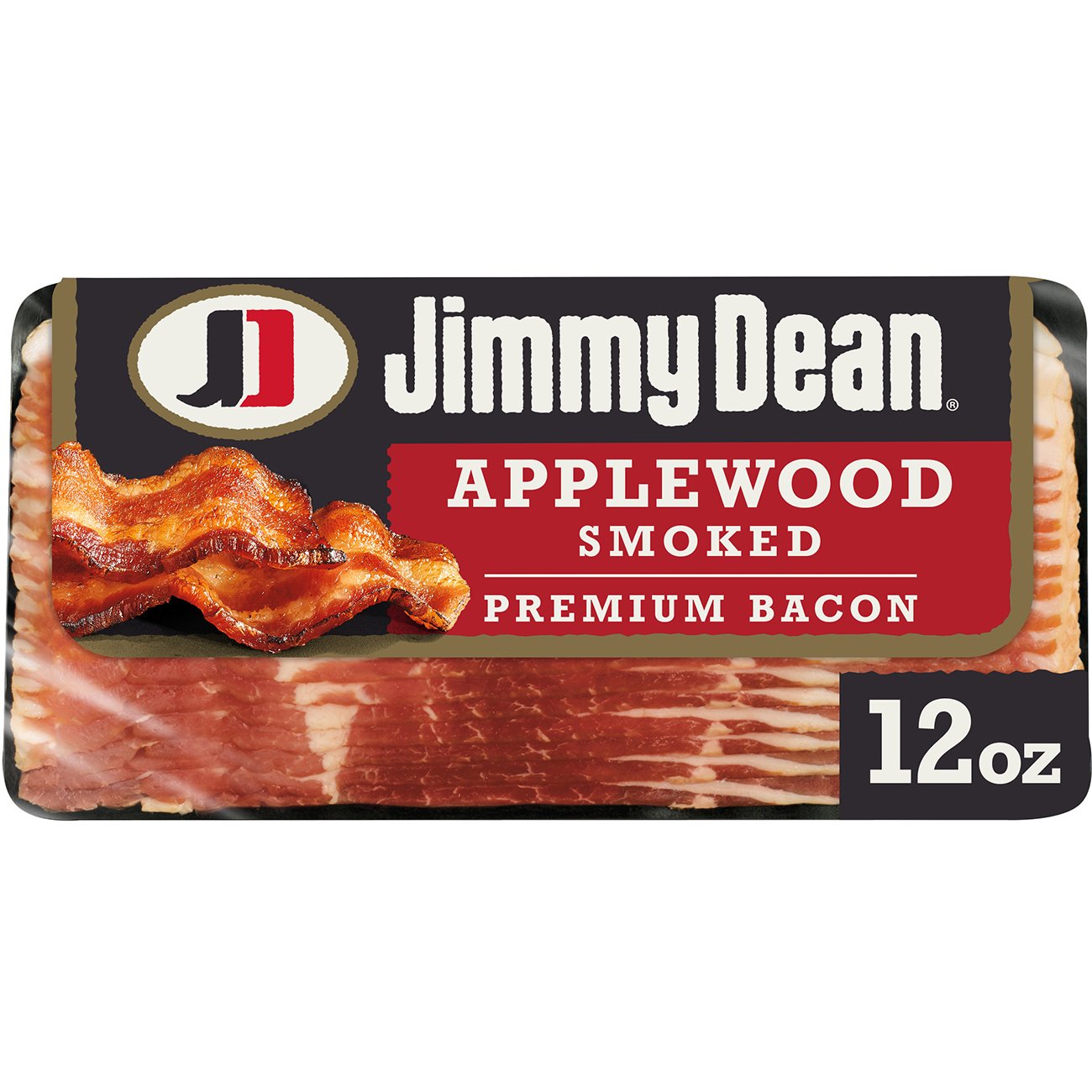 Jimmy Dean Premium Applewood Smoked Bacon Shop Bacon at HEB