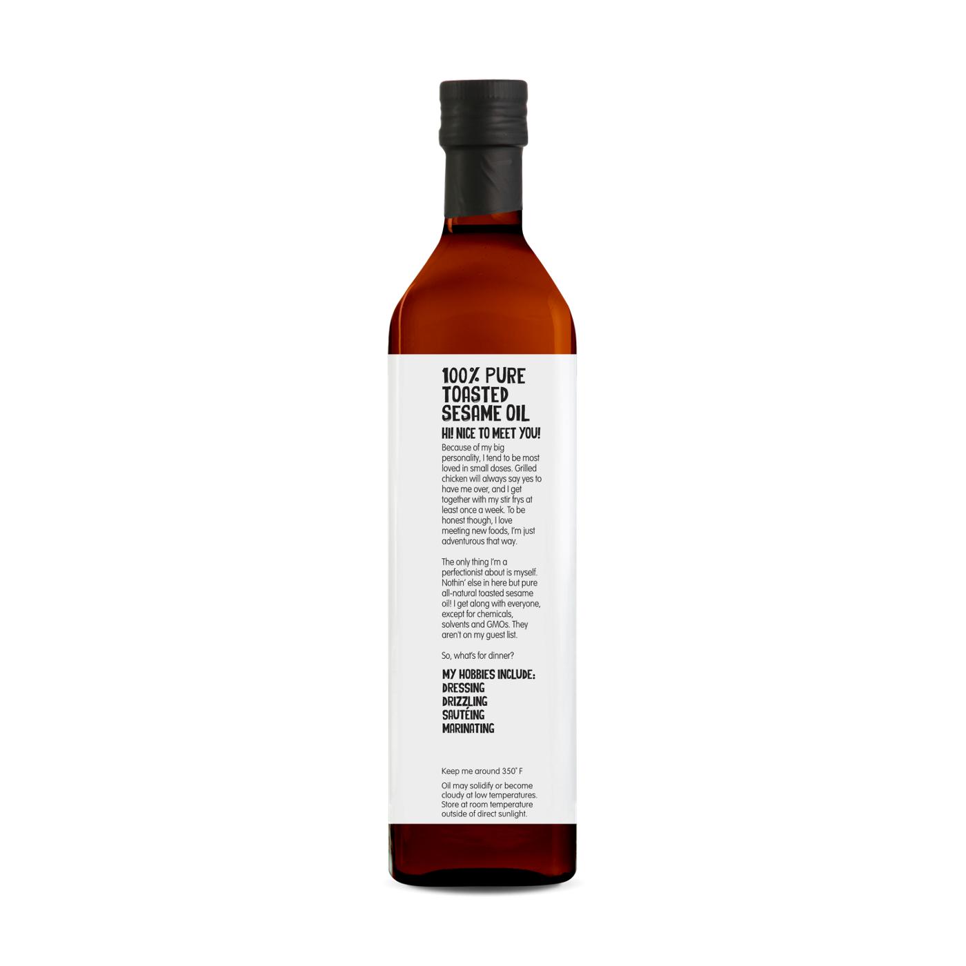 Oi! 100 Pure Toasted Sesame Oil Shop Oils at HEB