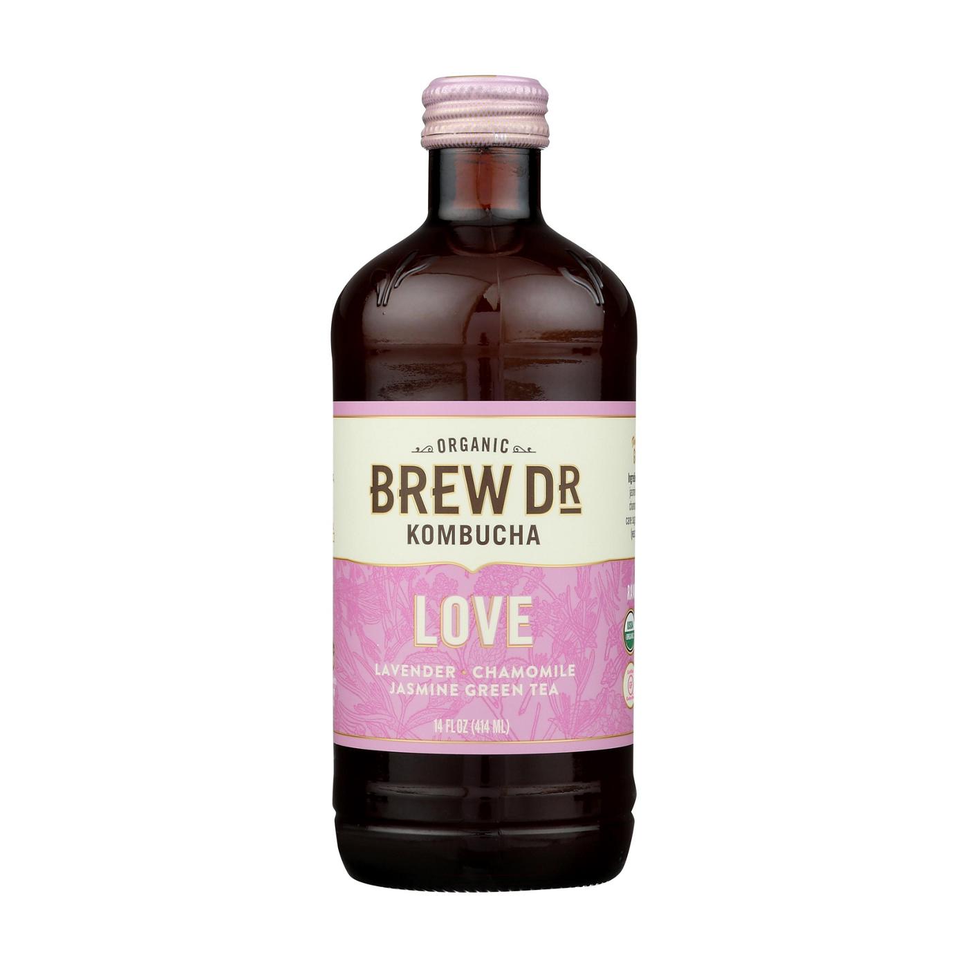 Brew Dr Kombucha Love Kombucha; image 1 of 5