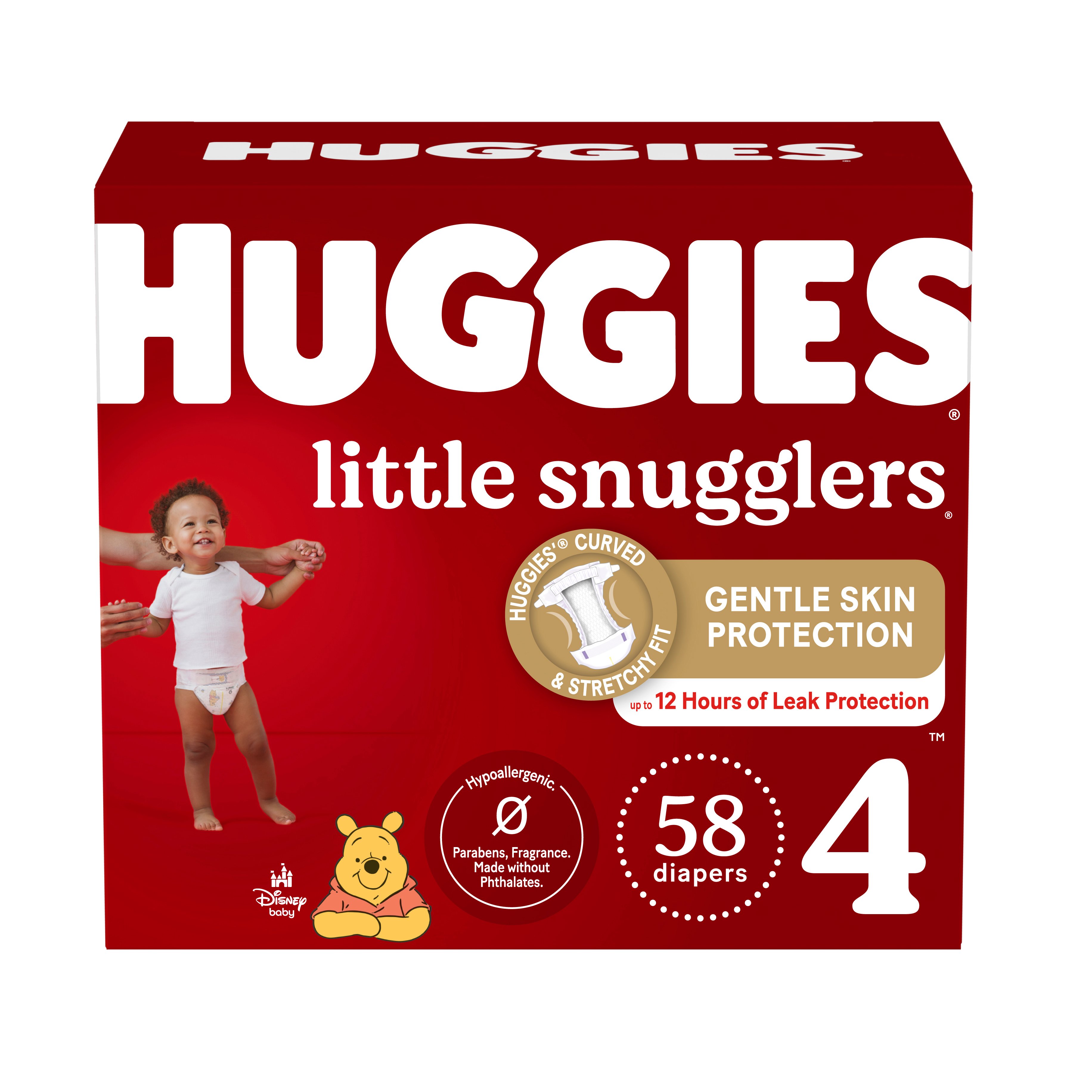 Huggies diapers little snugglers size sale 4