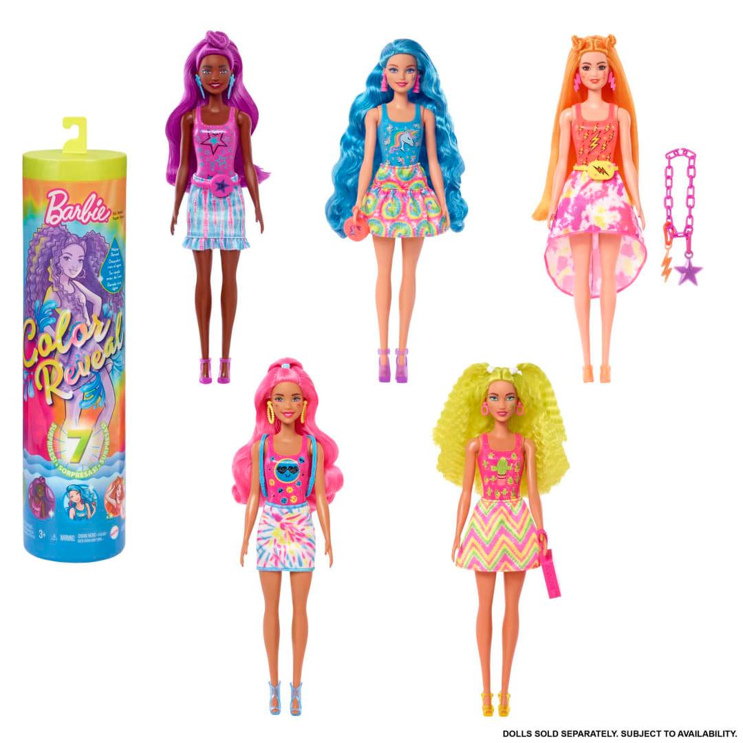 Barbie Pop Reveal Série Fruit,Poupée Aux Cheveux Bleus Changeant De Couleur, Édition Parfumée Pastèque, 8 Surprises Incluses Dont du Slime Et Un Chiot, Jouet pour Enfant de 3 Ans et Plus, HNW42 Barbie Pop Reveal Série Fruit,Poupée Aux Cheveux Bleus Changeant De Couleur, Édition Parfumée Pastèque, 8 Surprises Incluses Dont du Slime Et Un Chiot, Jouet pour Enfant de 3 Ans et Plus, HNW42