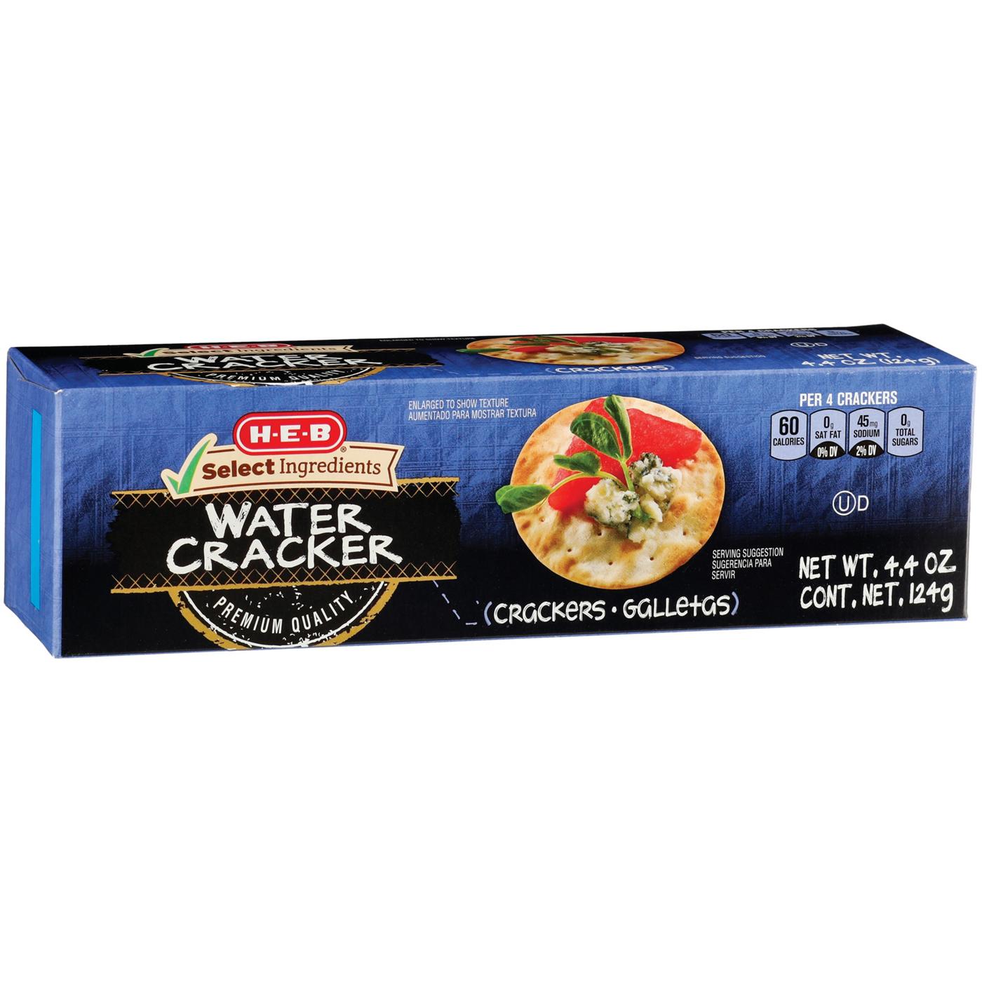 H-E-B Deli Water Crackers; image 2 of 3